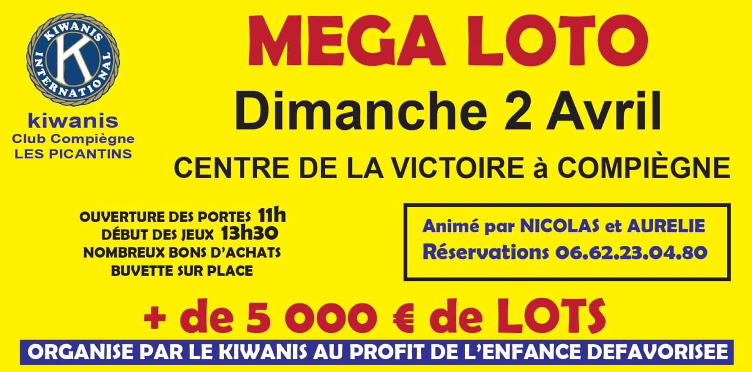 MEGA LOTO Kiwanis